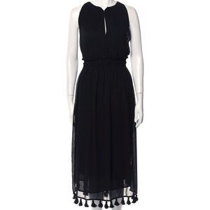 Apiece Apart Halterneck Dress with Tassel Detail